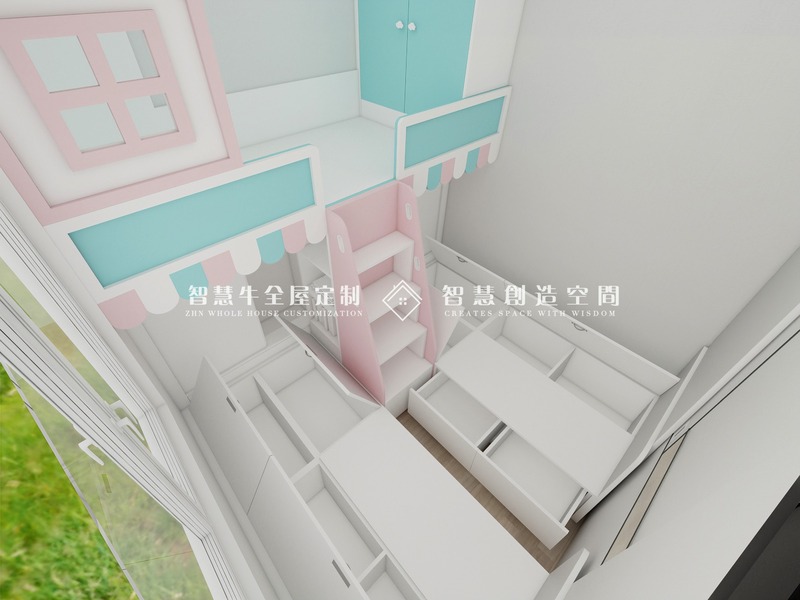 兒童雙人房傢俬訂造