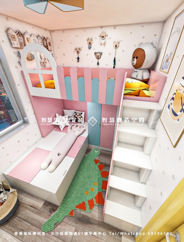 雙人兒童房傢俬訂造