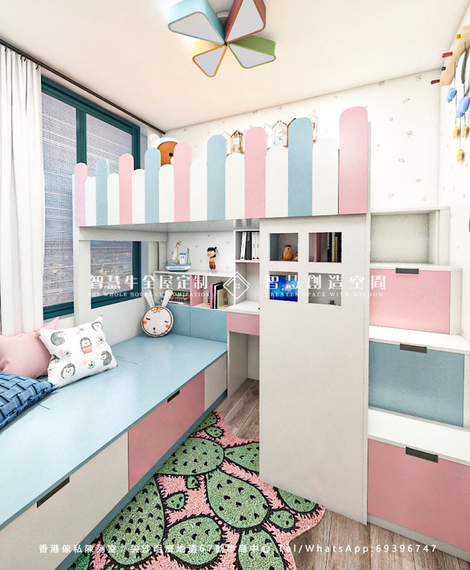 雙人兒童房傢俬訂造