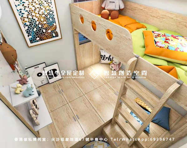 雙人兒童房傢俬訂造